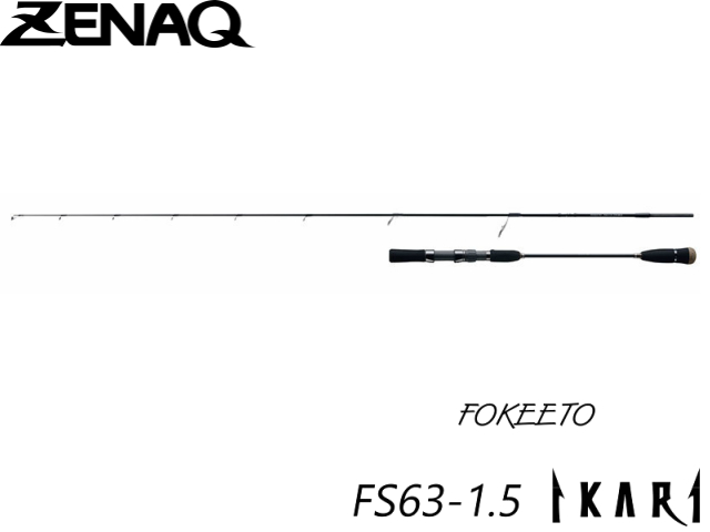 ゼナック フォキート IKARI FS63-1.5 Spinning model - アングラーズ