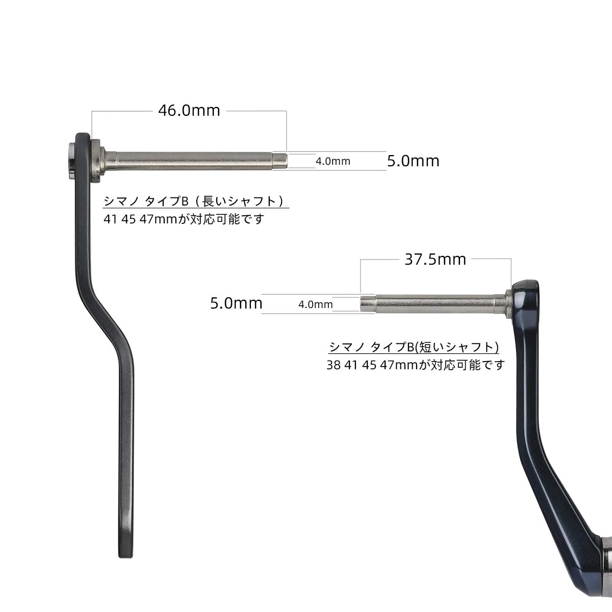 ゴメクサス パワーハンドルノブ ブラックゴールド ４７mm シマノタイプb アングラーズショップ ライジング